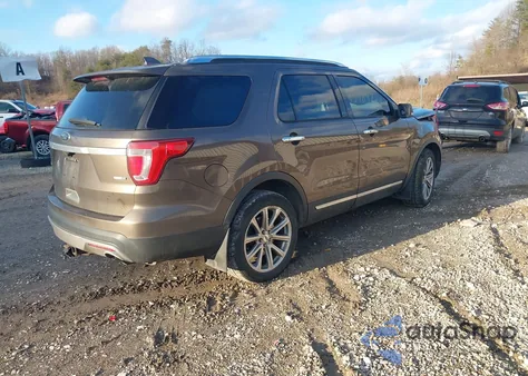 2016 Ford Explorer Limited z USA, uszkodzony, nr VIN 1FM5K8F82GGC90444